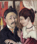 Portret pary Carl - Max Beckmann — widok dzieła