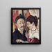 Portret pary Carl - Max Beckmann — oprawiony obraz na ścianie