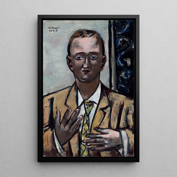 Max Beckmann - Portrait of Morton D May.webp