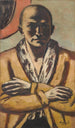 autoportret żółto-różowy - Max Beckmann — widok dzieła