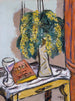 Martwa natura z mimosami - Max Beckmann — widok dzieła