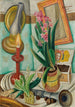 Martwa natura z zapaloną świecą - Max Beckmann — widok dzieła