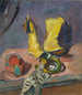Martwa natura z żółtymi butami - Max Beckmann — widok dzieła