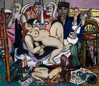 Miasto nocne - Max Beckmann — widok dzieła