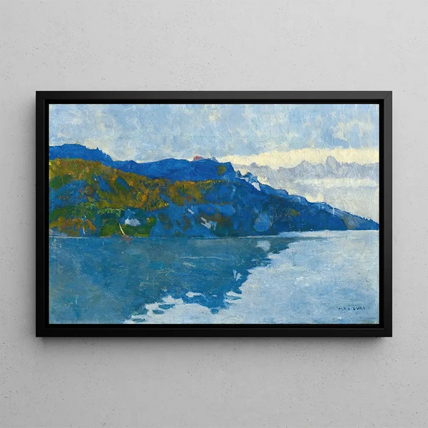 Jezioro Brienz - Max Buri — oprawiony obraz na ścianie
