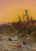 Wieczór w Biskra - Max Friedrich Rabes — widok dzieła