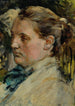 Tête d'étude féminine - Max Klinger — widok dzieła
