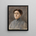 Portret aktorki Else Lehmann - Max Liebermann — oprawiony obraz na ścianie