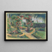 Le jardin de roses à Wannsee - Max Liebermann — oprawiony obraz na ścianie