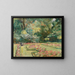 La terrasse de fleurs dans le jardin du Wannsee vers le nord - Max Liebermann — oprawiony obraz na ścianie