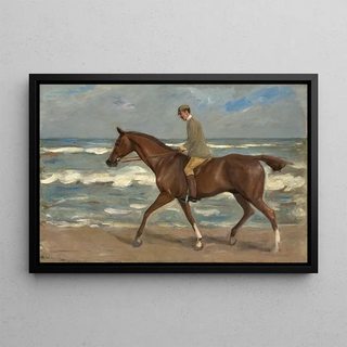 Max Liebermann - Reiter am Strand nach links.webp