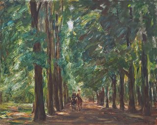Max Liebermann - Reiter in der Allee bei Sakrow.webp