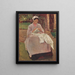 Couturière - Max Liebermann — oprawiony obraz na ścianie