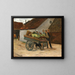 Chariot à légumes avec chien - Max Liebermann — oprawiony obraz na ścianie
