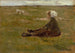 Bergère de chèvres - Max Liebermann — widok dzieła