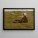 Bergère de chèvres - Max Liebermann — oprawiony obraz na ścianie