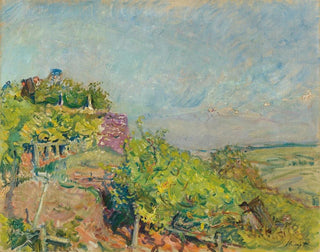 Zbiór winogron w Neukastel - Max Slevogt — widok dzieła