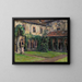 Cloître de l'abbaye des Augustins à Landau II - Max Slevogt — oprawiony obraz na ścianie