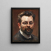 Autoportret - Max Slevogt — oprawiony obraz na ścianie