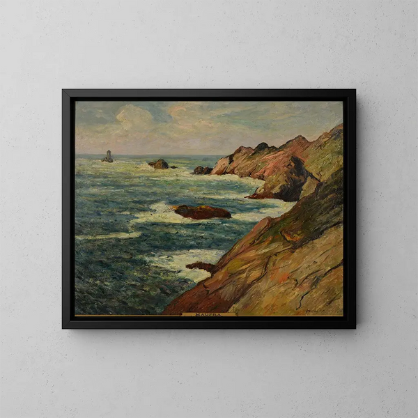 La Pointe du Raz et les Courants - Maxime Maufra — oprawiony obraz na ścianie