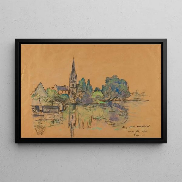 pejzażowy - Maxime Maufra — oprawiony obraz na ścianie