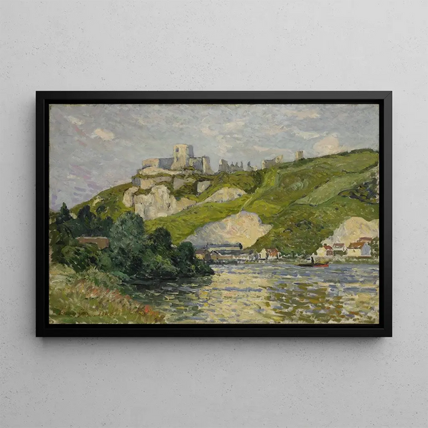 Le Château-Gaillard après-midi - Maxime Maufra — oprawiony obraz na ścianie