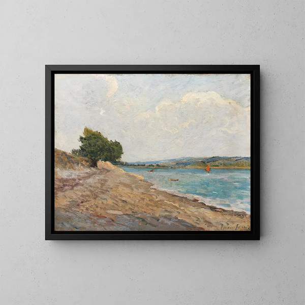 Rzeka Landerneau - Maxime Maufra — oprawiony obraz na ścianie