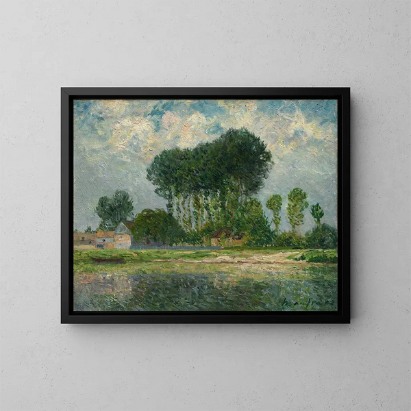 La Rivière - Maxime Maufra — oprawiony obraz na ścianie