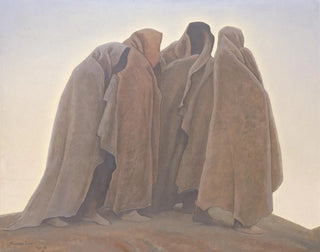 Formy strachu - Maynard Dixon — widok dzieła