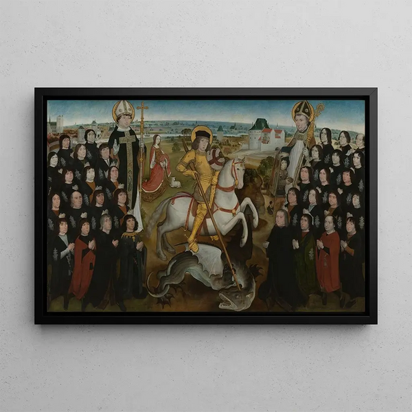 Meester van de Mechelse SintJorisgilde - The Members of the Guild of the Old Crossbow of Malines.webp