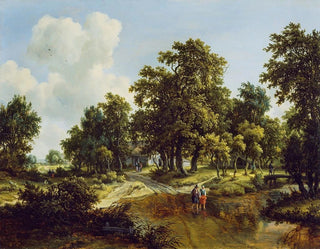 Meindert Hobbema - The Outskirts of a Wood.webp
