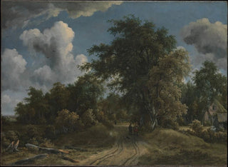 Droga leśna - Meindert Hobbema — widok dzieła