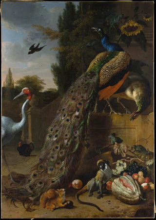 Melchior dHondecoeter - Peacocks.webp