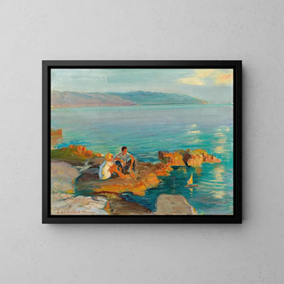 Menci Clement Crni - Children on the beach.webp