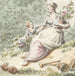 Matka z dzieckiem w ogrodzie - Pieter Bartholomeusz Barbiers — widok dzieła