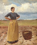 Młoda dziewczyna - Michael Ancher — widok dzieła