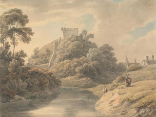 Château de Clare, Suffolk - Michael Angelo Rooker — widok dzieła