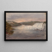 Clifton House Niagara w poniedziałek 22 lipca 1846 z góry Table Rock - Michael Seymour — oprawiony obraz na ścianie