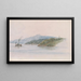Stony Point w pobliżu Gibraltaru nad rzeką Hudson, Stany Zjednoczone, 24 lipca 1846 - Michael Seymour — oprawiony obraz na ścianie