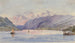 Les Highlands depuis Newburgh et Butter Hill, rivière Hudson - Michael Seymour — widok dzieła
