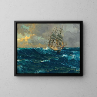 Michael Zeno Diemer - Dreimaster auf hoher See.webp