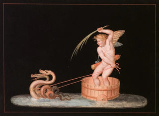 Michaelangelo Maestri - Cupid Drawn by Two Sea Serpents.webp