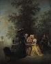 La Partie de dames - Michel-Barthélemy Ollivier — widok dzieła