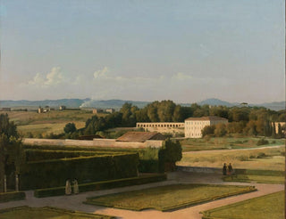 MichelMartin Drolling - View of the Gardens of Villa Medici.webp
