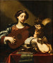 Alegoria muzyki - Michele Desubleo — widok dzieła