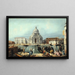 Kościoła Santa Maria della Salute w Wenecji - Michele Marieschi — oprawiony obraz na ścianie