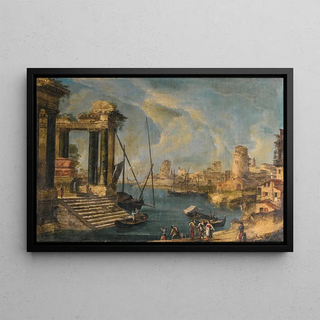 Michele Marieschi - Venice A Capriccio View Of The Lagoon.webp