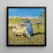 Midi w Alpach - Giovanni Segantini — oprawiony obraz na ścianie