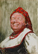 Kobieta śmiejąca się - Mieczysław Reyzner — widok dzieła