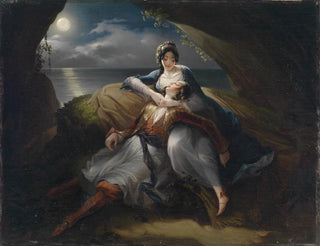 Angelika i Médor - Mihael Stroj — widok dzieła